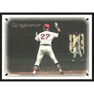 2007 UD Masterpieces #5 Carlton Fisk