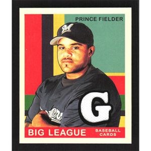 2007 Upper Deck Goudey Memorabilia #84 Prince Fielder Jersey