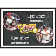 2008 Upper Deck Baseball Heroes Black #177 C. Fisk/C. Yastrzemski