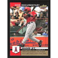 2008 Upper Deck Documentary Gold #607 Chone Figgins