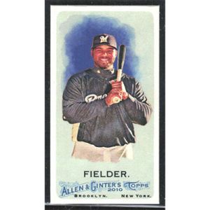 2010 Topps Allen & Ginter Mini A & G Back #4 Prince Fielder