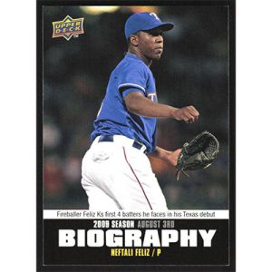 2010 Upper Deck Season Biography #SB-137 Neftali Feliz