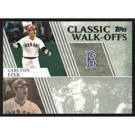 2012 Topps Classic Walk-Offs #CW-2 Carlton Fisk