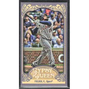 2012 Topps Gypsy Queen Mini Straight Cut Back #160 Prince Fielder