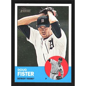 2012 Topps Heritage #84 Doug Fister