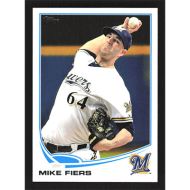 2013 Topps #398 Mike Fiers