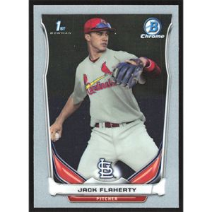 2014 Bowman Chrome Draft #CDP30 Jack Flaherty