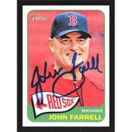 2014 Topps Heritage #251 John Farrell Autographed