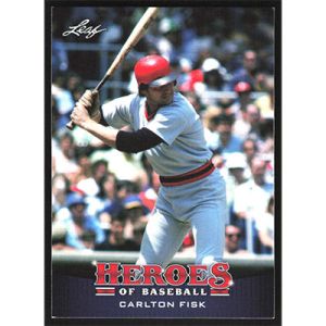 2015 Leaf Heroes of Baseball #11 Carlton Fisk