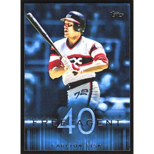 2015 Topps Free Agent 40 #F40-12 Carlton Fisk