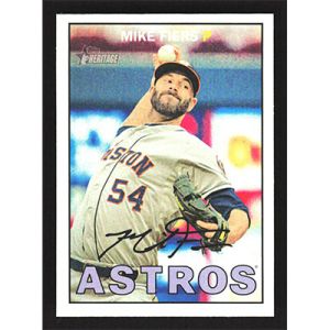 2016 Topps Heritage #391 Mike Fiers