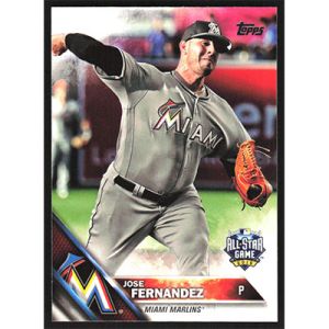 2016 Topps Update #US223 Jose Fernandez All-Star