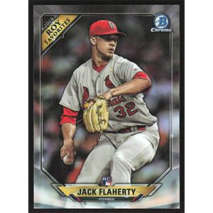 2018 Bowman Chrome Rookie of the Year Favorites Refractors #ROYF-JF Jack Flaherty