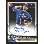 2018 Bowman Prospect Autographs #PA-HF Heath Fillmyer Autographed