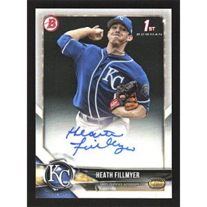 2018 Bowman Prospect Autographs #PA-HF Heath Fillmyer Autographed