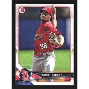 2018 Bowman Prospects #BP96 Junior Fernandez