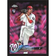 2018 Topps Chrome Pink Refractors #76 Erick Fedde