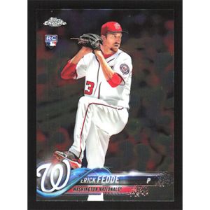 2018 Topps Chrome #76 Erick Fedde