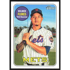 2018 Topps Heritage #19 Wilmer Flores