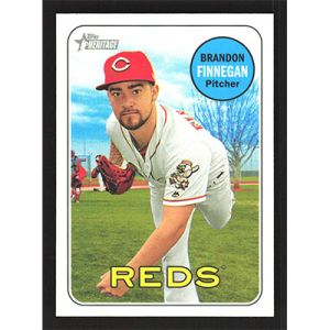 2018 Topps Heritage #421 Brandon Finnegan SP