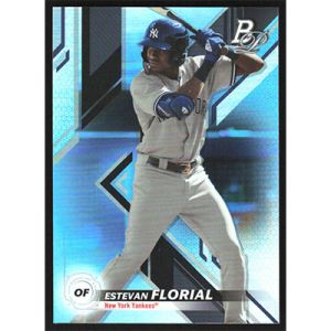 2019 Bowman Platinum Top Prospects Sky Blue #TOP-10 Estevan Florial