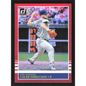 2019 Donruss Holo Red #245 Caleb Ferguson Retro