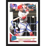 2019 Donruss #36 David Fletcher Autographed