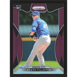 2019 Panini Prizm Purple #209 Heath Fillmyer