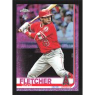 2019 Topps Chrome Pink Refractors #181 David Fletcher