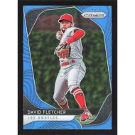 2020 Panini Prizm Carolina Blue #14 David Fletcher