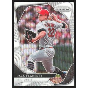 2020 Panini Prizm White Wave #58 Jack Flaherty