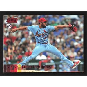 2020 Stadium Club Red Foil #105 Junior Fernandez