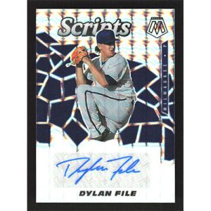 2021 Panini Mosaic Scripts #SCR-DF Dylan File Autographed