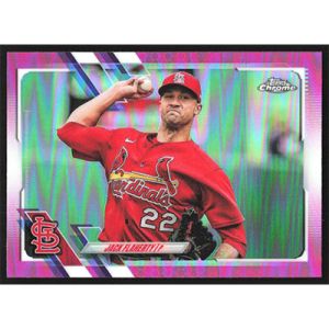2021 Topps Chrome Pink Refractors #70 Jack Flaherty