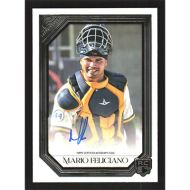 2021 Topps Gallery Rookie Autographs #RA-MF Mario Feliciano Autographed