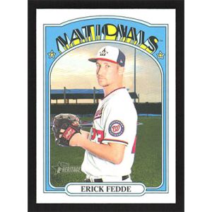 2021 Topps Heritage #692 Erick Fedde