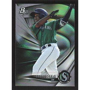 2022 Bowman Platinum Top Prospects #TOP-77 George Feliz