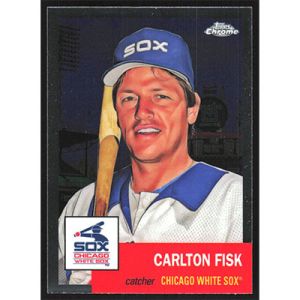 2022 Topps Chrome Platinum Anniversary #410 Carlton Fisk