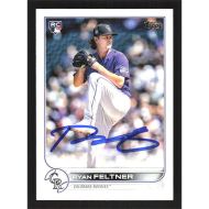 2022 Topps #373 Ryan Feltner Autographed