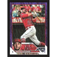 2023 Topps Purple Foil #636 David Fletcher
