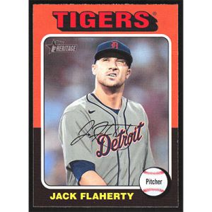 2024 Topps Heritage #357 Jack Flaherty