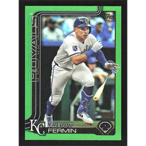 2025 Topps Green Rainbow Foil #346 Freddy Fermin