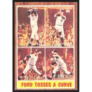 1962 Topps #315 Whitey Ford In Action