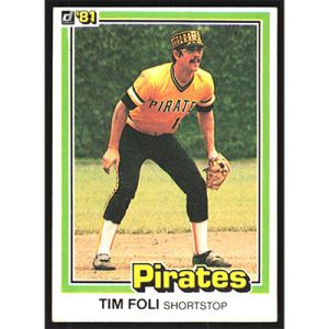 1981 Donruss #13 Tim Foli