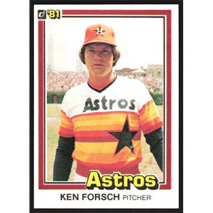 1981 Donruss #141 Ken Forsch