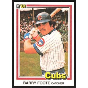 1981 Donruss #558 Barry Foote