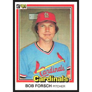 1981 Donruss #69 Bob Forsch