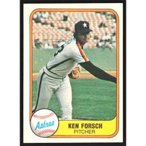 1981 Fleer #52 Ken Forsch