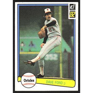 1982 Donruss #597 Dave Ford