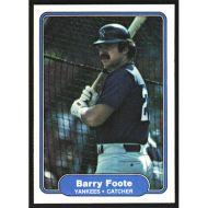 1982 Fleer #34 Barry Foote